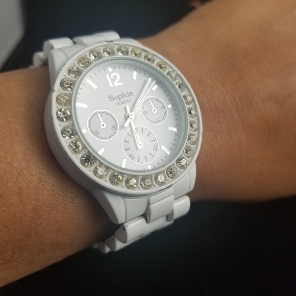 SOPHIE QUARTZ WHITE WATCH - Picture 6 of 7